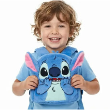 Дитячий м’який рюкзак Стіч Lilo Stitch з вушками • Плюшевий рюкзак для дівчинки і хлопчика, дитячий рюкзак Stitch для садка, прогулянок і подарунка