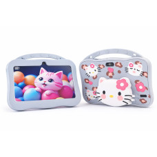 Дитячий планшет G123 Hello Kitty з Wi-Fi на Android 7 дюймів • Дитячий Android планшет для ігор, навчання, мультфільмів і подарунка дівчинці