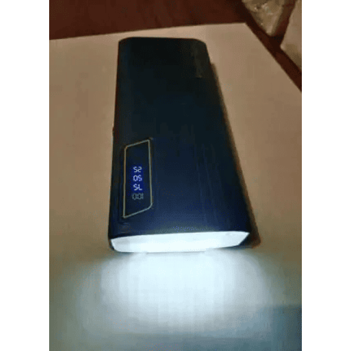 Мобільна зарядка Power Bank UN-3104 50000mAh із швидкою зарядкою та ліхтариком • Портативний зовнішній акумулятор 50000 мАг на 2 USB для телефона, планшета та гаджетів