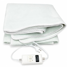 Електропростирадло Electric Blanket 150×120 см з підігрівом і 2 температурними режимами • Простирадло з електропідігрівом Electric Blanket 150×120 см 40/80 Вт для ліжка