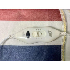Електропростирадло Electric Blanket 150×120 см з регулюванням температури, різнокольорові смуги • Електричне простирадло Electric Blanket 150×120 см 86 Вт для прогрівання ліжка