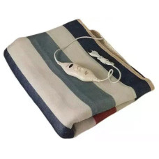 Електропростирадло Electric Blanket 150×120 см з регулюванням температури, різнокольорові смуги • Електричне простирадло Electric Blanket 150×120 см 86 Вт для прогрівання ліжка