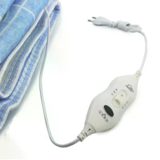 Електропростирадло Electric Blanket 150×170 см з 2 режимами підігріву, клітинка з вишнями • Електричне простирадло Electric Blanket 220 В з терморегулятором для ліжка