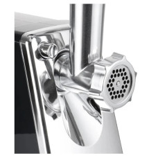 Електрична м’ясорубка Hoffmans HM-280 2000 Вт • Шнекова м’ясорубка з реверсом, 3 решітками та насадкою для ковбас