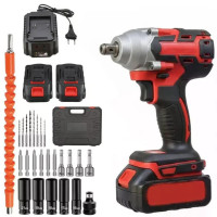 Електричний гайковерт MA752 24V з 2 акумуляторами RED • Акумуляторний гайковерт MA752 для гайок, болтів, авто, гаража та майстерні