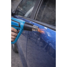 Фен промисловий Hot Air Gun 1600W 4 насадки X512 • Технічний будівельний фен для паяння, зняття фарби, нагріву і термоусадки з насадками