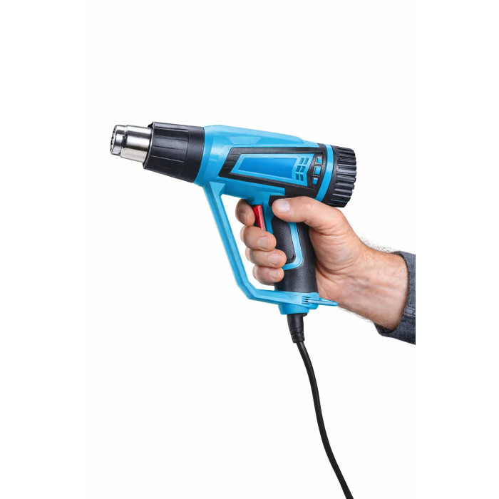 Фен промисловий Hot Air Gun 1600W 4 насадки X512 • Технічний будівельний фен для паяння, зняття фарби, нагріву і термоусадки з насадками