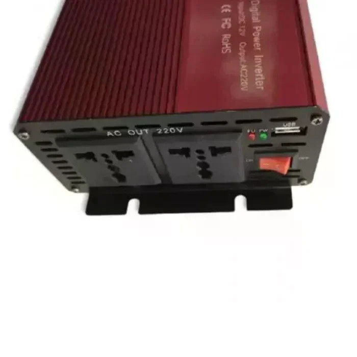 Інвертор 5 CORE UN-3059 3000W 12V • Перетворювач напруги 5 CORE UN-3059 12V-220V 1200 Вт з модифікованою синусоїдою