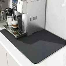 Килимок для сушіння посуду PVC mat 40×30 см • Кухонний килимок-підставка 40×30×0,4 см для тарілок, чашок і столових приборів