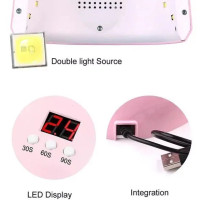 Лампа для манікюру FD-258 Beauty Nail 36W • Сушарка для нігтів FD-258 Beauty Nail 36W із сенсором і таймером 10/20/30 секунд