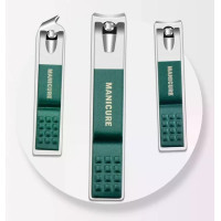 Манікюрний набір AND ES-09A 9 предметів • Манікюрно-педикюрний набір 9PCS Nail Clipper із нержавіючої сталі в дорожньому футлярі