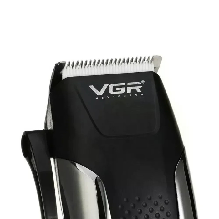 Машинка для стрижки VGR V-120 • Дротовий тример VGR V-120 для волосся та бороди з 8 насадками 3–20 мм