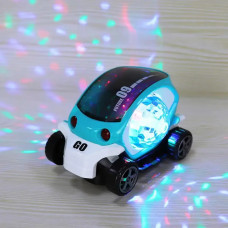 Машинка дитяча з LED підсвіткою та обертанням Toy AND CX-865 інтерактивна світна іграшкова машинка для дітей з прозорим корпусом та ефектом руху • Світна машинка Toy AND CX-865