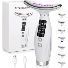 Мікрострумовий масажер Neck Beauty Device 26X-328 • Масажер для обличчя, шиї та тіла з мікрострумами для домашнього догляду за шкірою