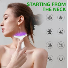 Мікрострумовий масажер Neck Beauty Device 26X-328 • Масажер для обличчя, шиї та тіла з мікрострумами для домашнього догляду за шкірою