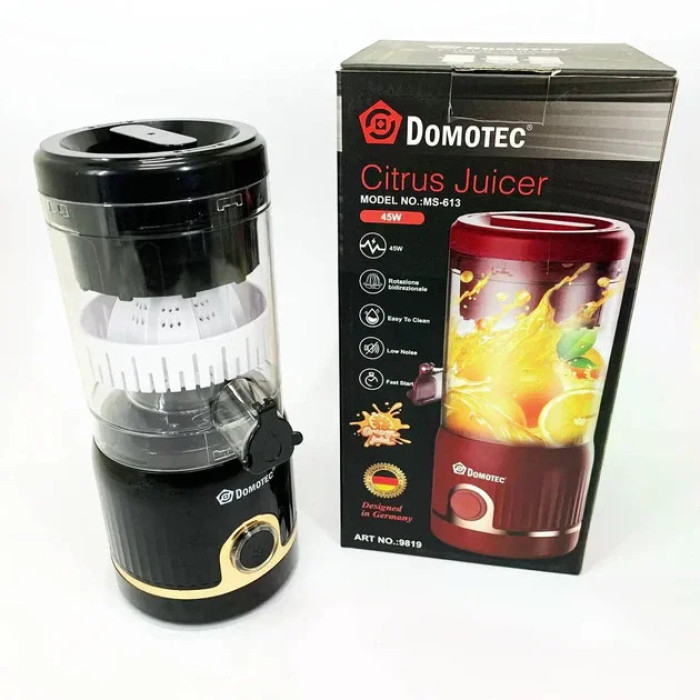 Міні-блендер Domotec MS-613 білий 250 мл 45 Вт • Компактний кухонний блендер для смузі, соків, соусів і дитячого харчування