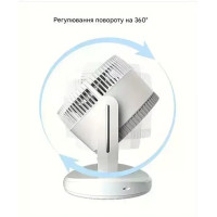 Міні вентилятор настільний портативний Mini Fan VU-05/FS-25 • Компактний вентилятор для дому, офісу, робочого столу та поїздок