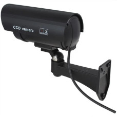 Муляж камери KAR249 160 × 80 × 73 мм чорний • Фальш камера CCTV KAR249 з датчиком руху та LED-індикатором для імітації відеоспостереження