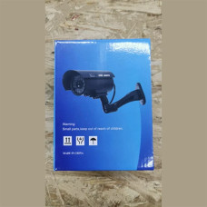 Муляж камери KAR249 160 × 80 × 73 мм чорний • Фальш камера CCTV KAR249 з датчиком руху та LED-індикатором для імітації відеоспостереження