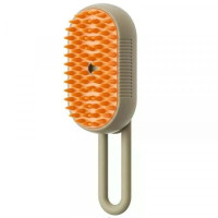 Парова щітка  XL-889 для котів і собак • Щітка-гребінець Steamy Brush Pet massage comb  XL-889 з розпилювачем і масажними зубцями для вичісування шерсті
