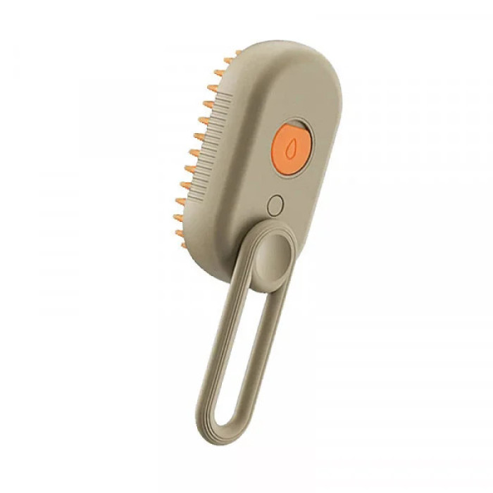 Парова щітка XL-889 для котів і собак • Щітка-гребінець Steamy Brush Pet massage comb XL-889 з розпилювачем і масажними зубцями для вичісування шерсті