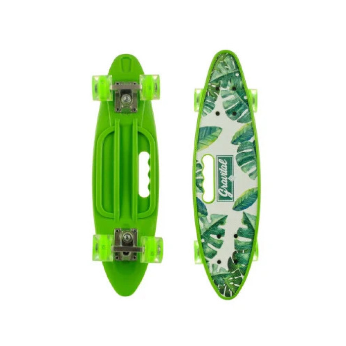 Пенніборд зі світною дошкою • Дитячий і підлітковий penny board зі світними колесами для прогулянок і активного катання