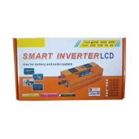 Перетворювач напруги LCD SMART 3000W 12V/24V у 220V • Автомобільний інвертор з дисплеєм для дому, авто та резервного живлення