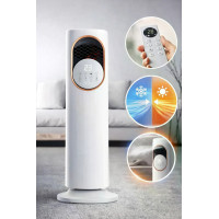 Підлоговий кондиціонер-обігрівач DOMOTEC MS-1630 3в1 • Кліматичний комплекс DOMOTEC MS-1630 зі зволоженням, баком 4 л і пультом ДК