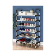 Полиця для взуття KAR197 New Shoe Rack • Підлоговий стелаж для взуття KAR197 New Shoe Rack на 6 ярусів 56 × 28 × 113 см для передпокою