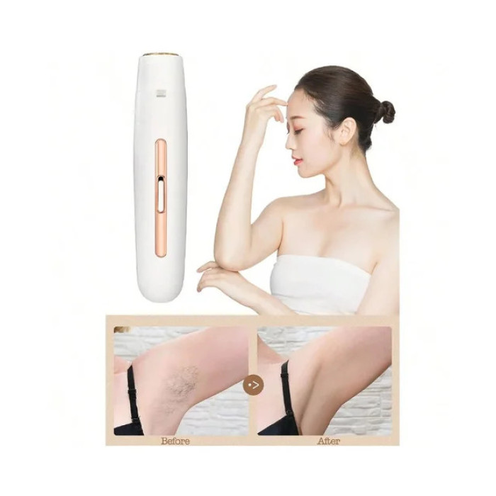 Портативна жіноча електробритва Body Touch Up • Компактний тример для видалення волосся на обличчі, тілі та делікатних зонах
