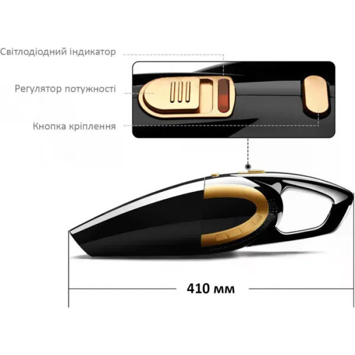 Портативний акумуляторний пилосос для дому та авто • Бездротовий міні-пилосос для прибирання пилу, крихт, салону машини та важкодоступних місць