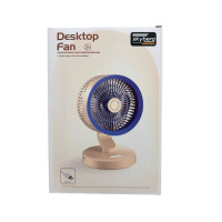 Портативний вентилятор SkeBerg JX-80 з LED-підсвічуванням • Настільний міні-вентилятор 5W для дому, офісу, поїздок і відпочинку