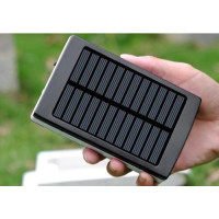 Повербанк на сонячній батареї UN-3101 SOLAR 20000mAh • Портативна мобільна зарядка Power Bank з LED ліхтариком для телефону, планшета та щоденного використання