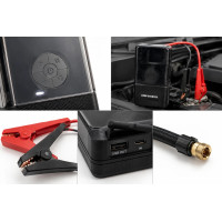 Пусковий пристрій 965A з компресором • Автомобільний Jump Starter 12V 4в1 з насосом 150 PSI, Power Bank і LED-ліхтарем