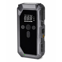 Пускозарядний пристрій K3 12000 мА·год • Автомобільний Jump Starter 12V з компресором 150 PSI, піковим струмом 600A, Power Bank і LED-ліхтарем