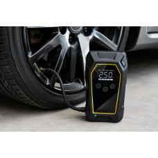 Пускозарядний пристрій K5 4000A • Автомобільний Jump Starter 12V з компресором 150 PSI, Power Bank 16000 мА·год і LED-ліхтарем