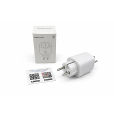 Розумна розетка Smart WiFi • Wi-Fi розетка для розумного дому з дистанційним керуванням через смартфон, таймером і контролем побутових приладів