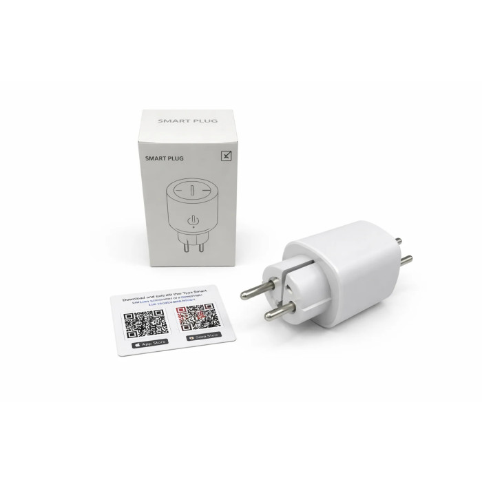 Розумна розетка Smart WiFi • Wi-Fi розетка для розумного дому з дистанційним керуванням через смартфон, таймером і контролем побутових приладів