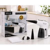 Ручний пароочисник HYLLIS HLS-88315 1500 Вт • Пароочисник-відпарювач TV-SH-03 3,5 бар з баком 330 мл і насадками для дому