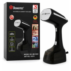 Ручний відпарювач DOMOTEC MS-5363 2500W з LED-дисплеєм • Потужний паровий відпарювач для одягу, штор і домашнього текстилю