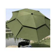 Рибальська парасолька 2 м JTG2025-1khaki хакі з вентиляційним клапаном, чохлом та крючками