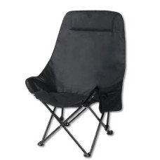 Складний туристичний стілець MA560black 45×93×58 см зелений до 200 кг • Крісло для пікніка, риболовлі, кемпінгу та відпочинку на природі
