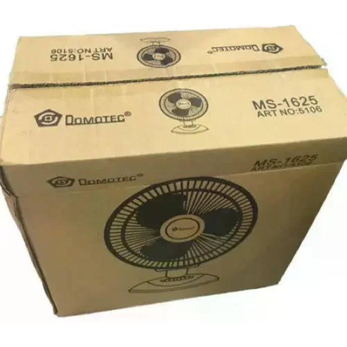 Вентилятор підлоговий DOMOTEC MS-1625 White • Побутовий вентилятор для дому, офісу та кімнати • Потужний вентилятор для охолодження і циркуляції повітря