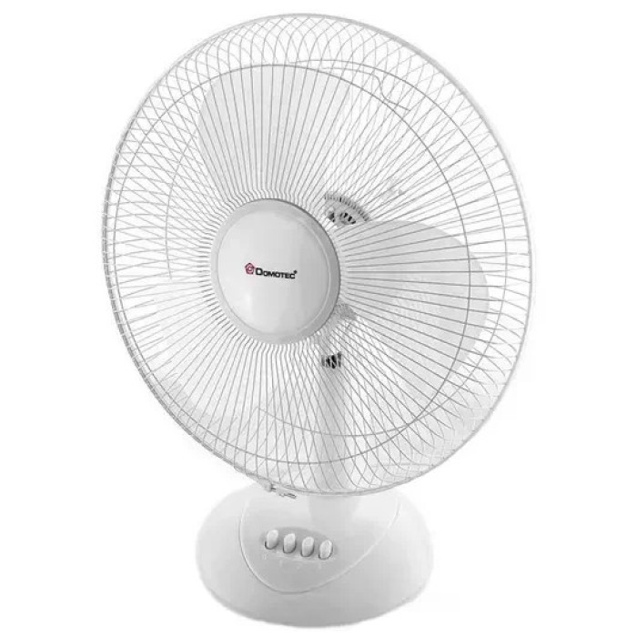 Вентилятор підлоговий DOMOTEC MS-1626 White • Побутовий вентилятор для дому, офісу та кімнати • Потужний вентилятор для охолодження і циркуляції повітря