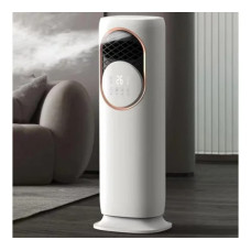 Вентилятор підлоговий побутовий DOMOTEC MS-1630 White для дому та офісу • Потужний вентилятор для кімнати, спальні та квартири • Підлоговий вентилятор для охолодження і циркуляції повітря