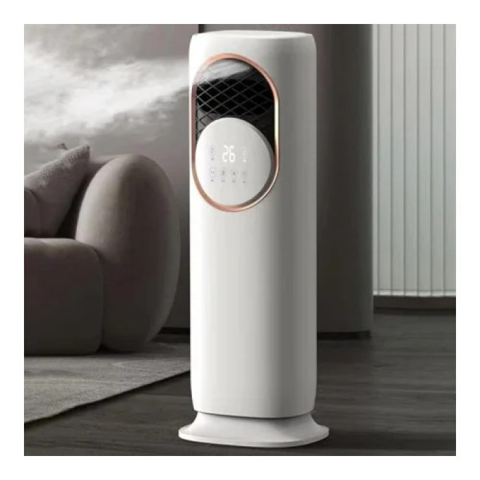 Вентилятор підлоговий побутовий DOMOTEC MS-1630 White для дому та офісу • Потужний вентилятор для кімнати, спальні та квартири • Підлоговий вентилятор для охолодження і циркуляції повітря