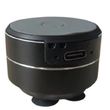 Вібраційна Bluetooth-колонка Hombasing 3 Вт з магнітом і присоскою • Бездротова міні-колонка Hombasing Bluetooth 5.3 з акумулятором і заряджанням Type-C