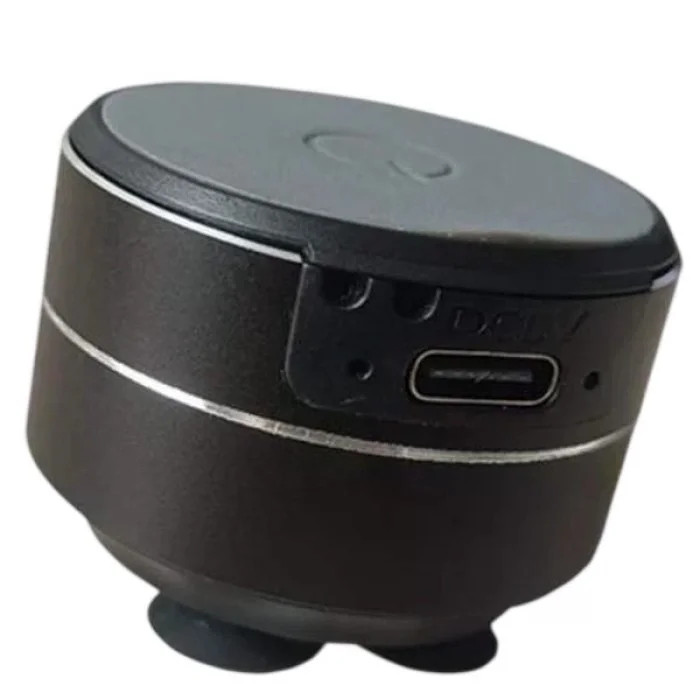 Вібраційна Bluetooth-колонка Hombasing 3 Вт з магнітом і присоскою • Бездротова міні-колонка Hombasing Bluetooth 5.3 з акумулятором і заряджанням Type-C
