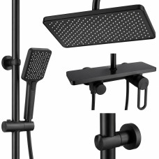 Змішувач для ванної кімнати Shower Set AND YLN16001H • Душова система з верхнім душем, ручною лійкою та стійкою