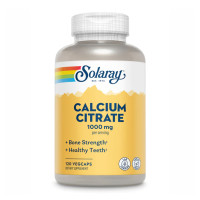 Solaray Calcium Citrate 1000mg - 120 vcaps